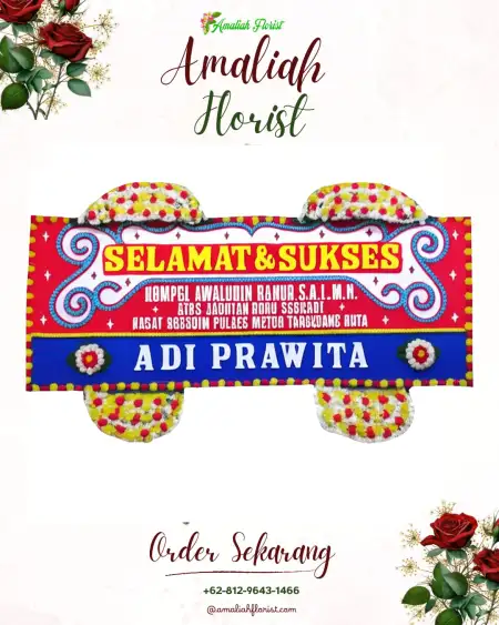 Papan Bunga Ucapan Selamat Plantungan
